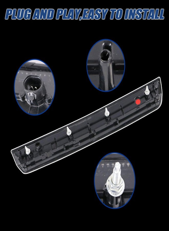 Goopool مجموعة ضوء الفرامل الثالث من جوبول متوافقة مع سيارات جي إم سي يوكون/يوكون إكس إل وكاديلاك إسكاليد/إسكاليد إي إس في موديلات 2015-2020، ضوء توقف مركزي LED عالي التركيب، رقم القطعة 22803028 923-117 - Image 5