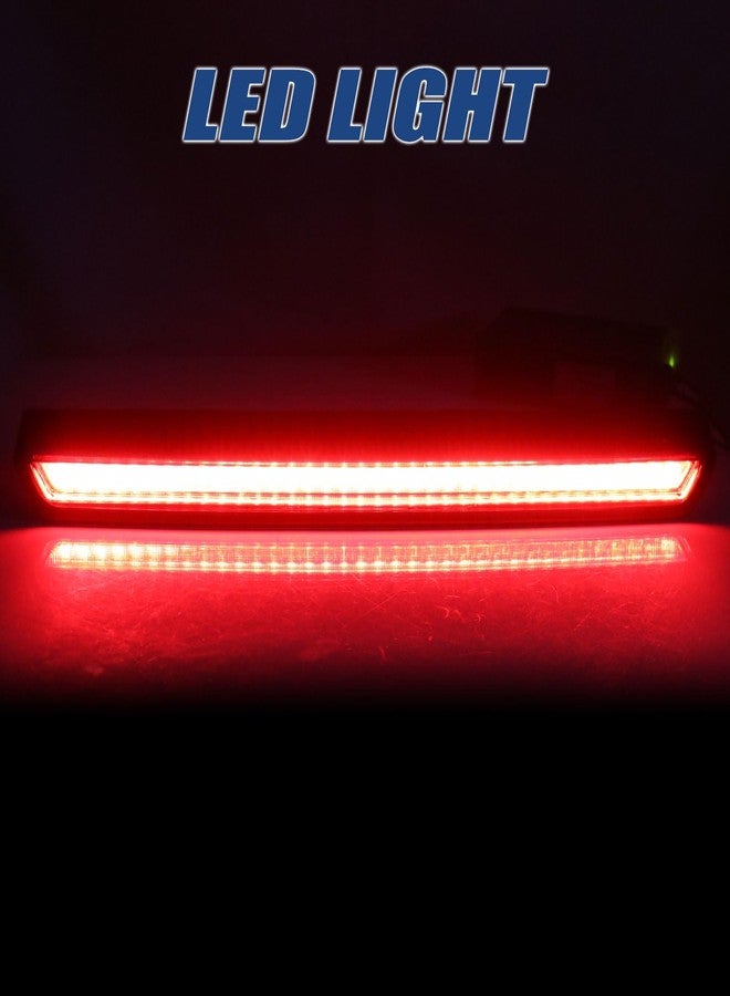 Goopool مجموعة ضوء الفرامل الثالث من جوبول متوافقة مع سيارات جي إم سي يوكون/يوكون إكس إل وكاديلاك إسكاليد/إسكاليد إي إس في موديلات 2015-2020، ضوء توقف مركزي LED عالي التركيب، رقم القطعة 22803028 923-117 - Image 4