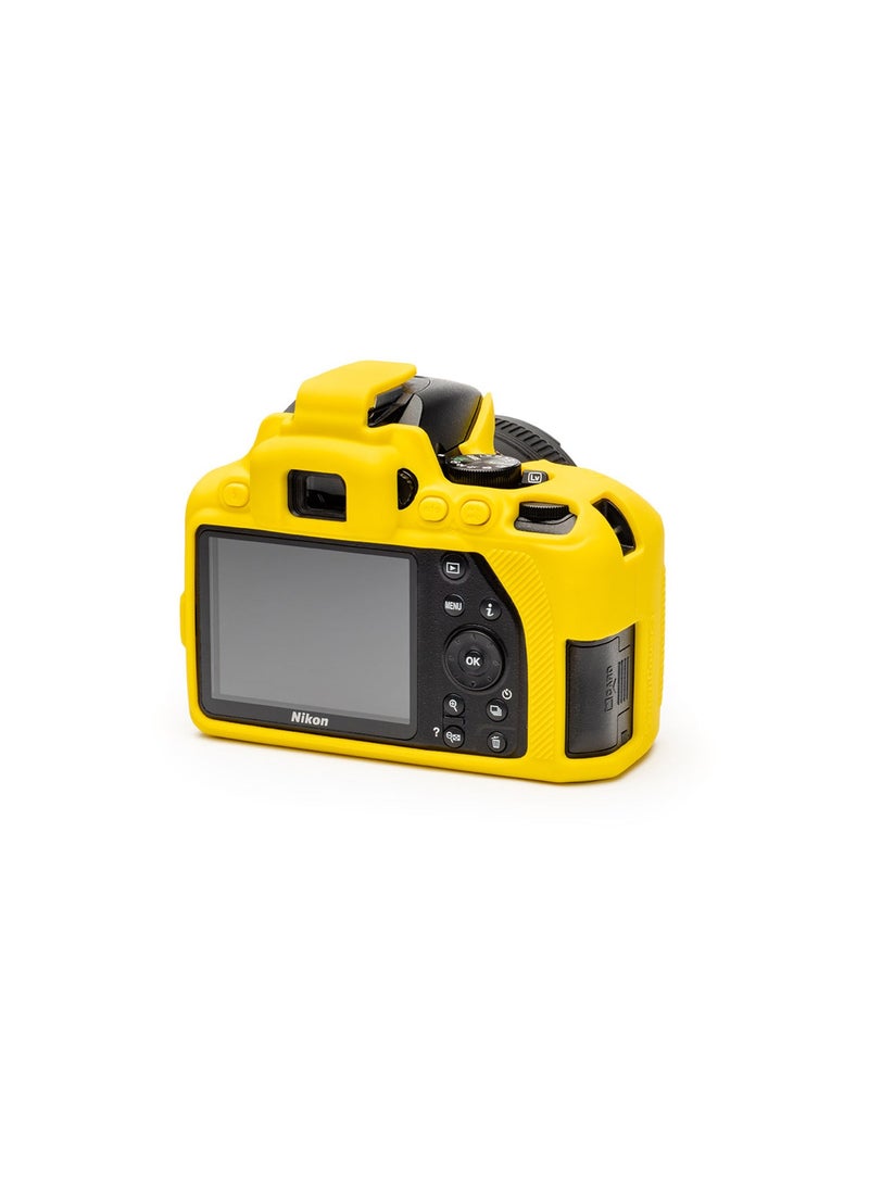 إيزي كوفر easyCover Silicone Protection Cover for Nikon D3500 (Yellow) - Image 3