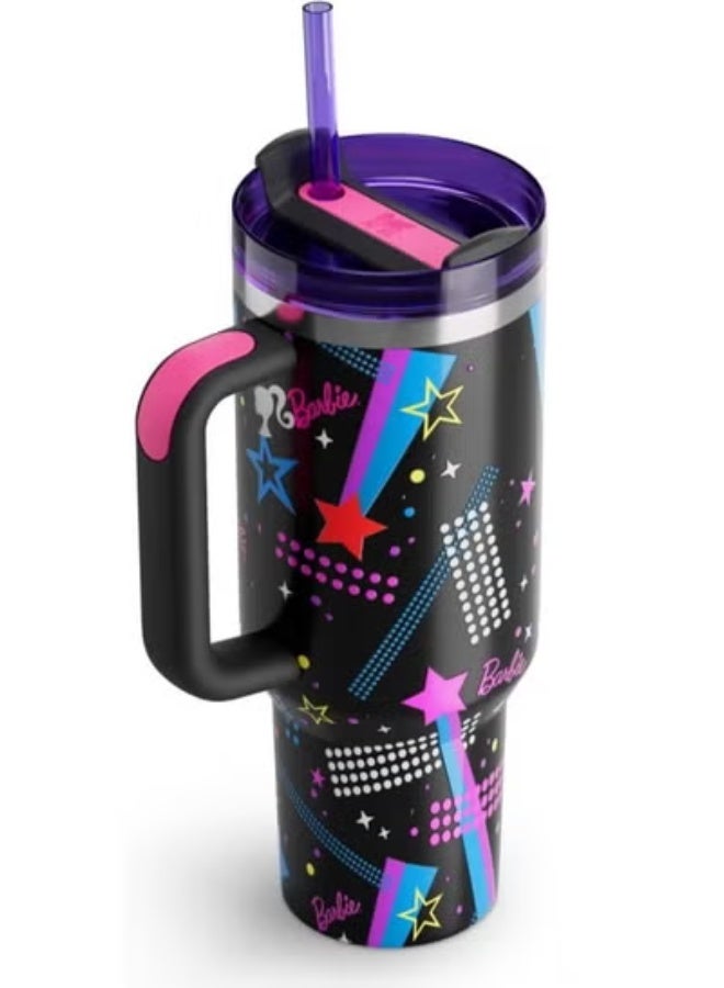 Stanley 40oz Insulated Stainless Steel Quencher Tumbler – Large Reusable Travel Mug with Handle & Built-In Straw – Leak-Resistant Lid, BPA-Free, Double-Wall Vacuum Flask – Keeps Drinks Cold 24H or Hot 12H – Eco-Friendly Coffee & Water Cup for Daily Use - Image 3