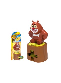 Generic Bear Infested Toy Top 4-6 Years Old Battle Pendant Doll Pull Cable Keychain Bear Big Bear 2 Logger Strong-color:Big Bear Top  - Image 1