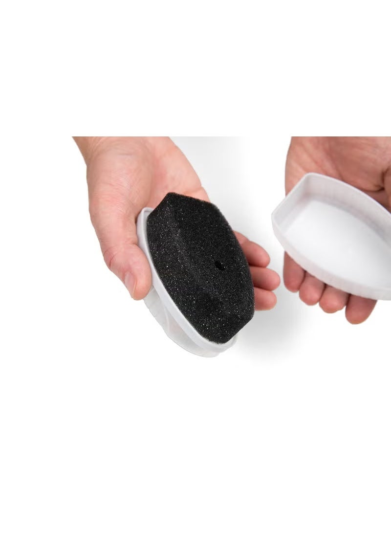 Silver Express Shoe Shine Sponge 6ml, Instant Shine Polish for Shoes, Boots & Leather Accessories, Black & Neutral - Image 3