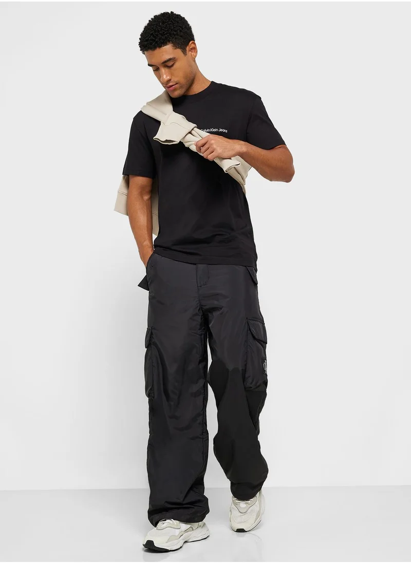 Calvin Klein Jeans Logo Crew Neck T-Shirt