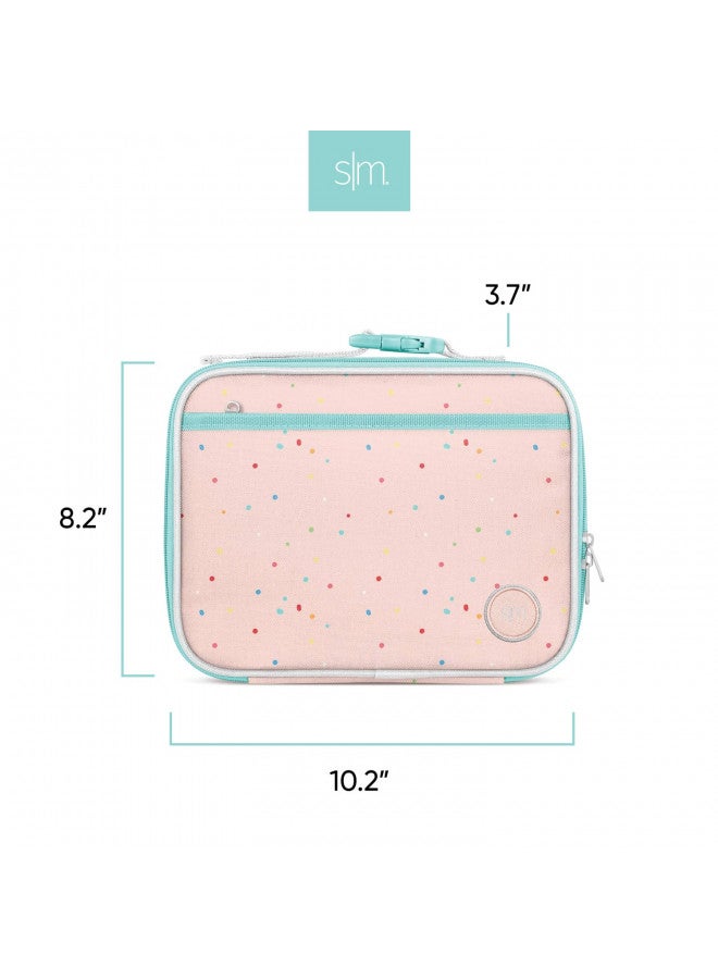 Simple Modern Simple Modern Disney Kids Lunch Box for Toddler | Reusable Insulated Bag for Girls, Boys | Meal Containers for School with Exterior and Interior Pockets | Hadley Collection | Frozen Elsa's Snowflake - Image 5