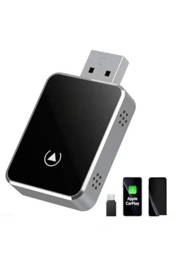 2-in-1 Wireless CarPlay & Android Auto Adapter - High-Speed Stable Connection - Plug & Play Wired to Wireless Dongle for Cars from 2017+ - Image 1