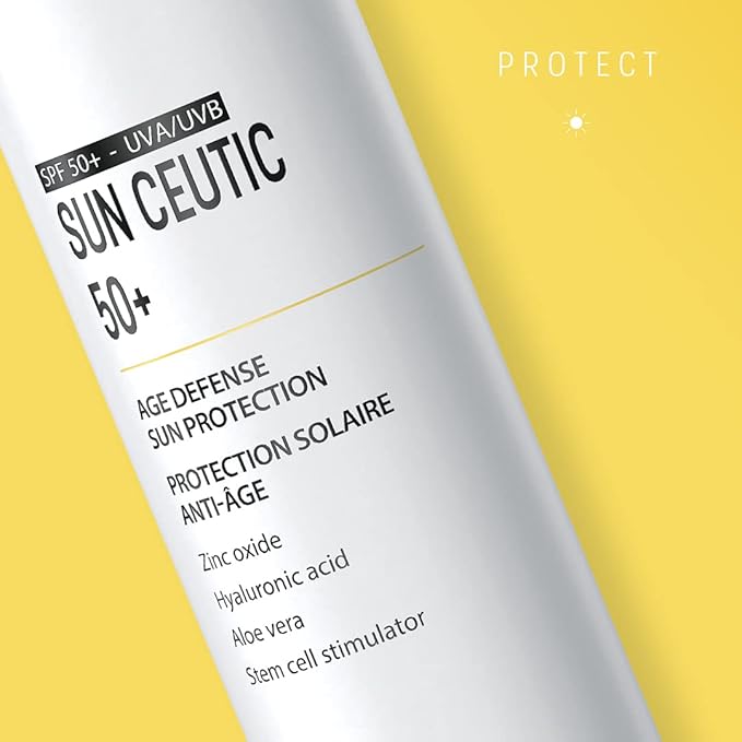 Dermaceutic كريم الشمس ديرما سوتيك صن سوتيك 50 SPF 50 حماية كاملة من الأشعة الشمسية مع فلاتر UVA و UVB القوية واقي شمس للوجه 50 مل - Image 4