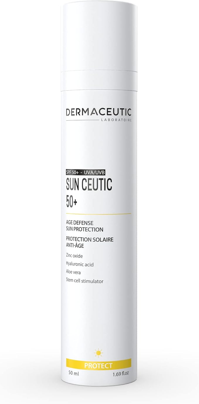 Dermaceutic كريم الشمس ديرما سوتيك صن سوتيك 50 SPF 50 حماية كاملة من الأشعة الشمسية مع فلاتر UVA و UVB القوية واقي شمس للوجه 50 مل - Image 2