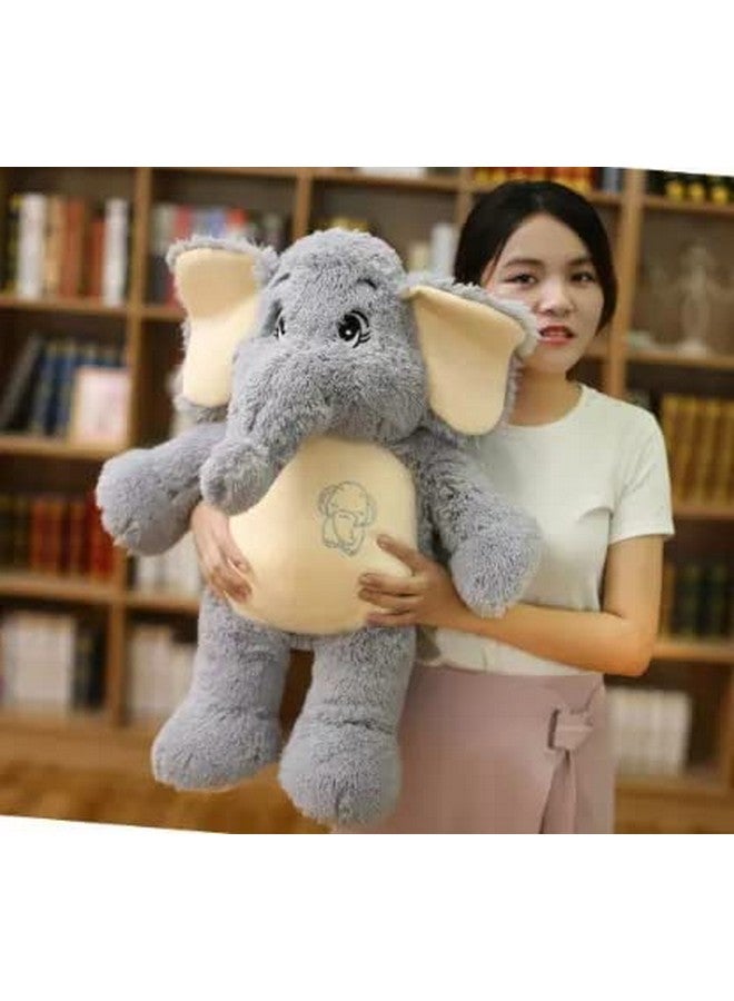 AVSHUB Soft Toy Elephant Toys Long Soft Lovable hugable Cute Giant Life Birthday Gift Babies for New Born, Girls, Boy, Home Decor (Grey) (Size 30CM) - Image 5