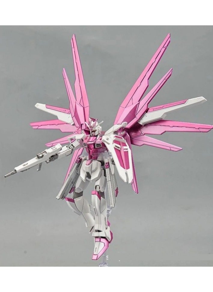 هالامودو حركة النجوم ولدت من جديد الحرية - ZY - 06 نموذج تجميع شكل العمل Mecha مع موقف ، ديكور سطح المكتب الرائع ، لعبة تجميع تحبها كل من الأولاد والبنات - Image 3