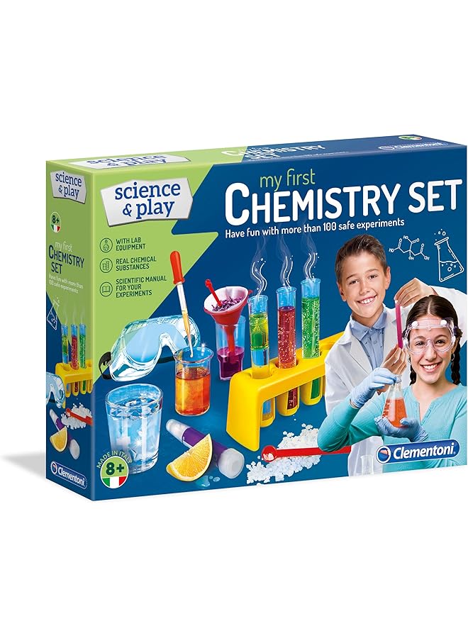 كلمينتوني لعبة العلوم واللعب المنزلية الكيميائية التعليمية للأطفال 61897 متعددة الألوان - Image 1