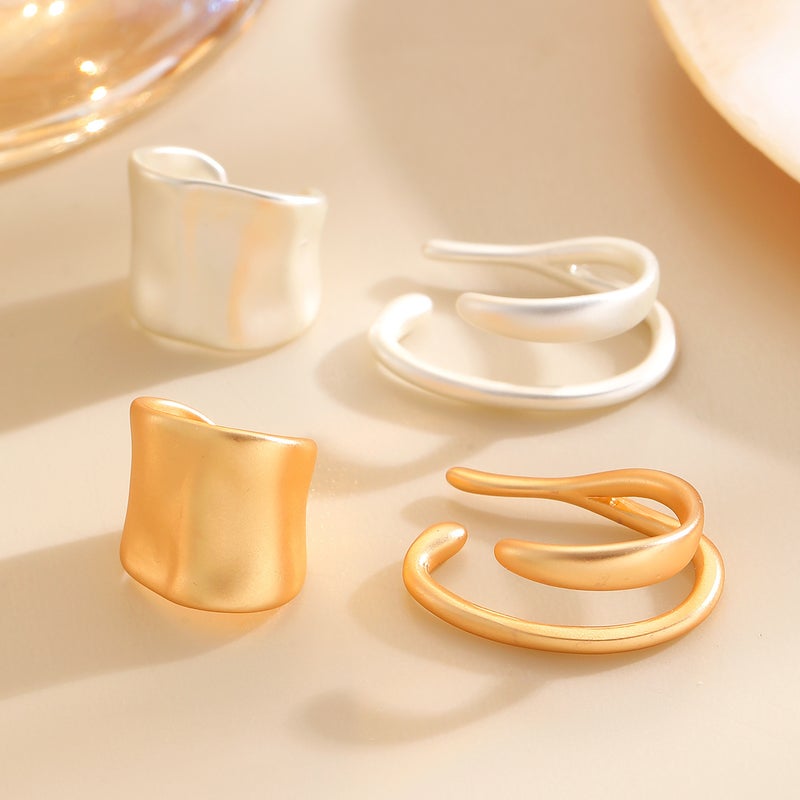 ofeankri Five Elements Ear Bone Clip Unique Retro Earrings with Luxurious Minimalist Design for Women - Image 4