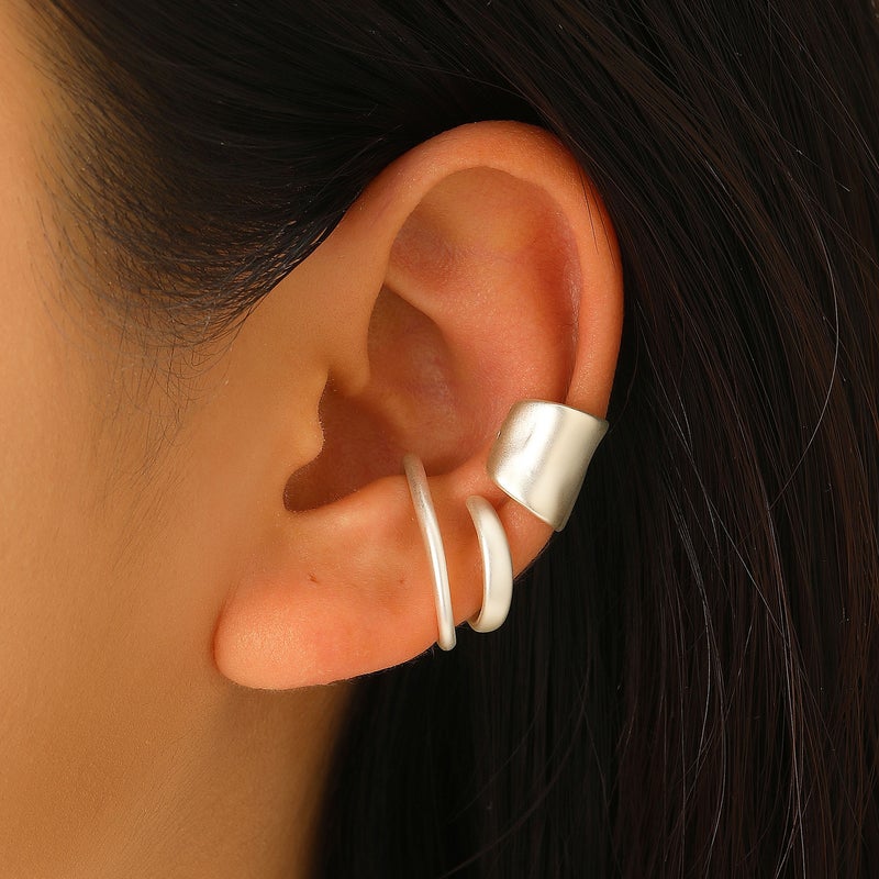 ofeankri Five Elements Ear Bone Clip Unique Retro Earrings with Luxurious Minimalist Design for Women - Image 1