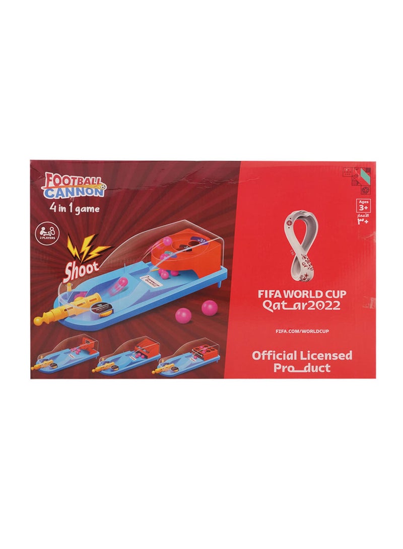 FIFA Football 4 In 1 Cannon Table Top Desktop Sport Board Game For Adults Kids And Family - Image 3