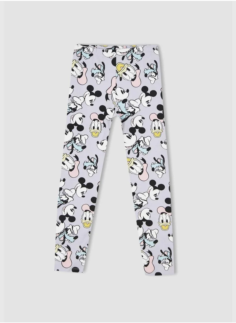 DeFacto Mickey Mouse & Friends Print Leggings