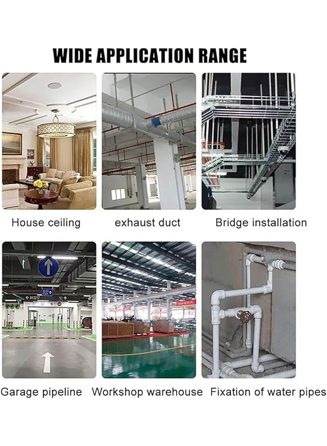 erorex Nail Wall Fastening Tool Portable Home Fit Up Metal Plate Nailer Multi Function Wall Fastening Tool Labor Saving Nails Machine External Sponge Soundproof Cover Effectively Reduci - Image 4