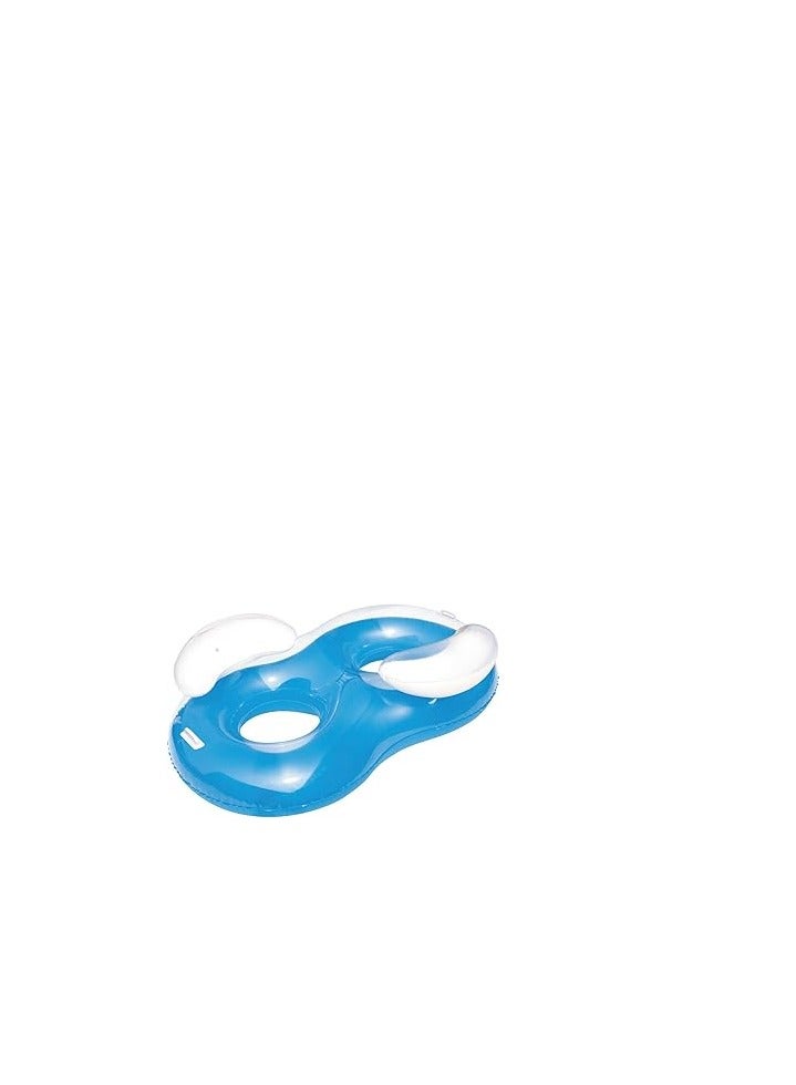 Bestway Double Ring Inflatable Float – Comfortable Pool Float for Adults and Kids, Durable Inflatable Raft - Image 1