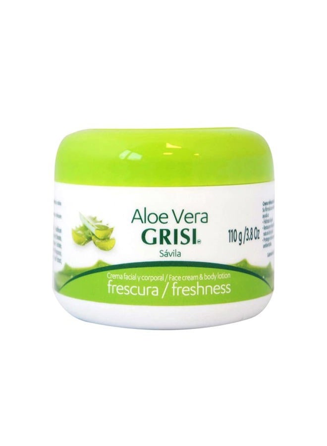 Grisi Aloe Vera Face Cream & Body Lotion Freshness, 3.8 oz (Pack of 2) - Image 2