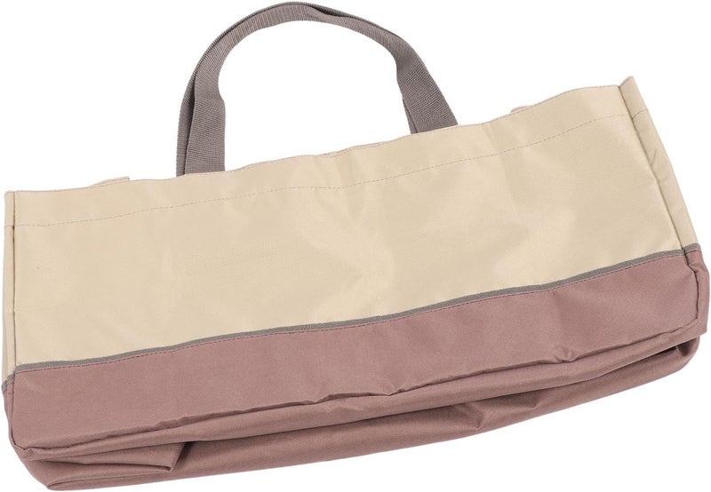 Firewood Carrier Bag, Heavy Duty 600D Oxford Fabric, 60x30x30cm with Reinforced Handle - Large Capacity, Foldable Design, Perfect for Camping and BBQ Fire Pit - Image 2