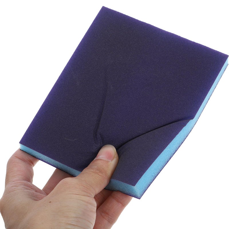 10Pcs Blue Sanding Sponge Set 800 1000 Grit Fine Abrasive Pads For Wet Dry Wood Metal Plastic - Image 5