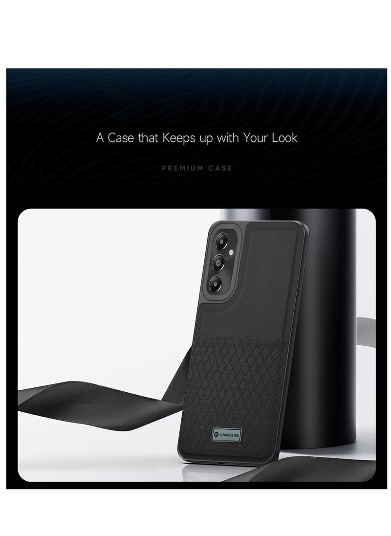 CHAPPELINE Silicone Pattern Case Cover For Samsung Galaxy a15 Black  - Image 3