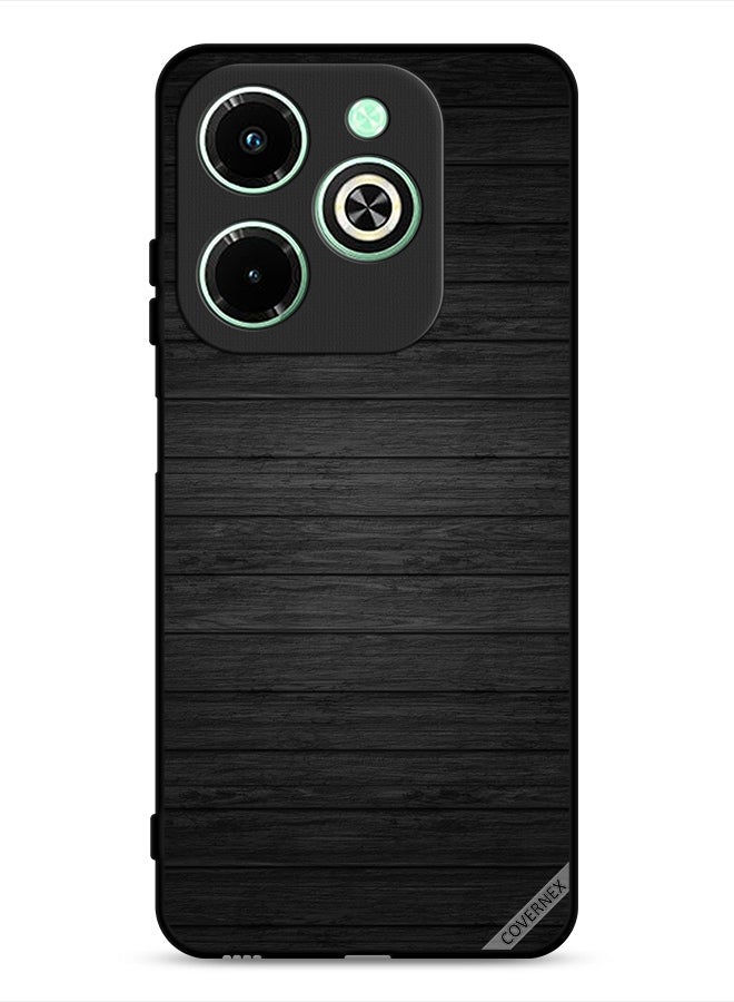 Covernex Infinix Hot 40i 4G Protective Case Cover Dark Wooden Pattern - Image 1