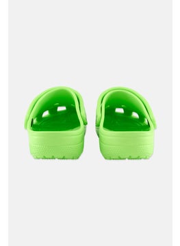 crocs Men Classic Sling Back Clogs, Lime Green  - Image 3