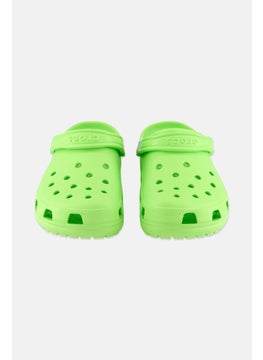 crocs Men Classic Sling Back Clogs, Lime Green  - Image 4
