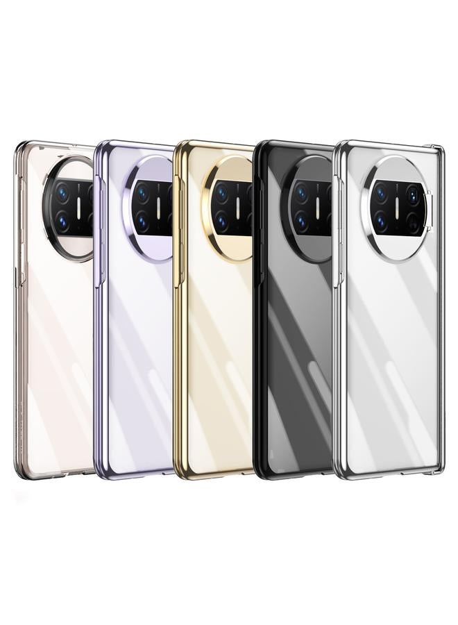 S-TOP Case For Huawei Mate X3 Electroplating PC Folding Phone Case with Hinge - Image 2