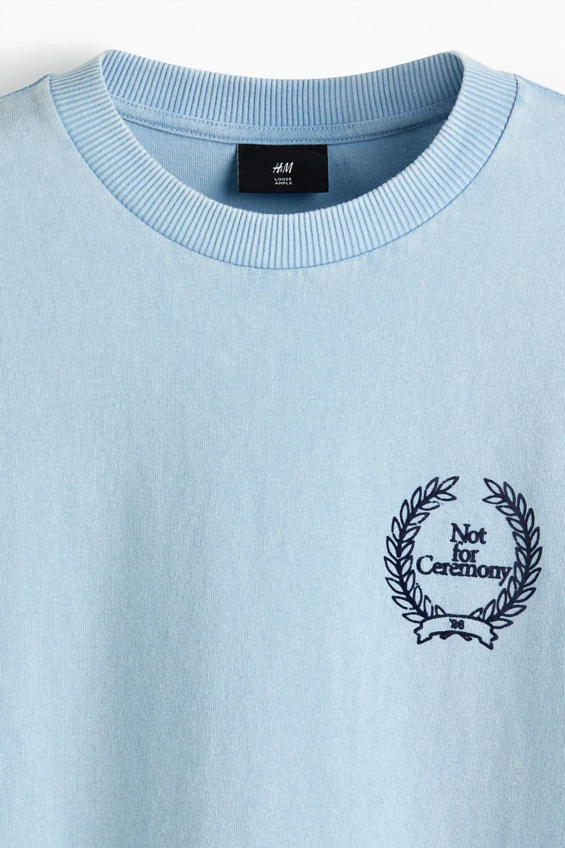 H&M  Loose Fit T-shirt for Men | Best Price UAE