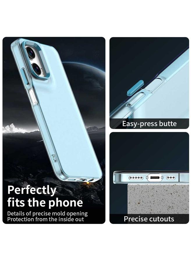 اس-توب جراب لهاتف Motorola Moto G35 5G Candy PC Hybrid TPU مقاوم للصدمات - Image 3