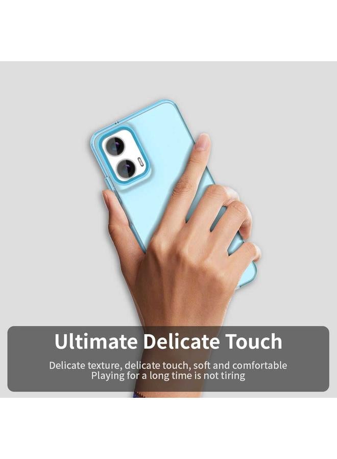 اس-توب جراب لهاتف Motorola Moto G35 5G Candy PC Hybrid TPU مقاوم للصدمات - Image 5