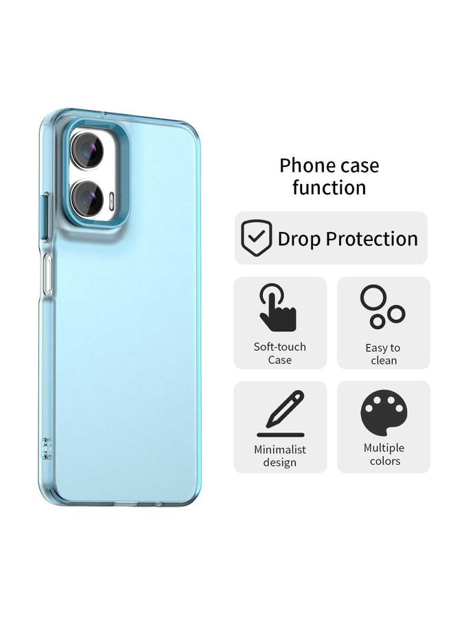اس-توب جراب لهاتف Motorola Moto G35 5G Candy PC Hybrid TPU مقاوم للصدمات - Image 4