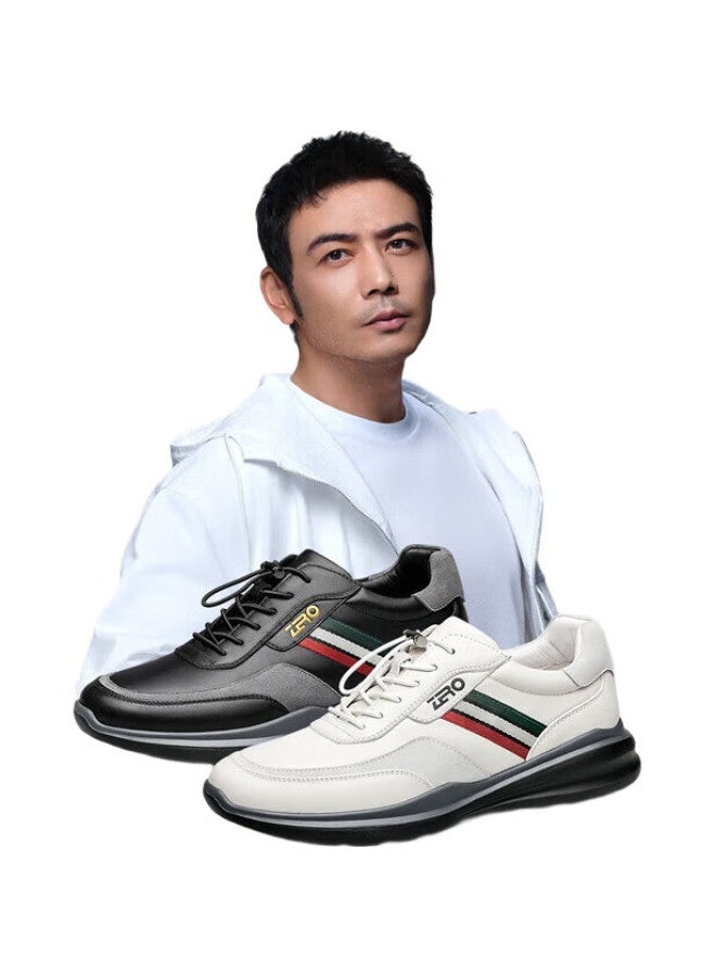 Zero أحذية رياضية عصرية للرجال تناسب جميع الأذواق أحذية خارجية مريحة بسُمك 40 باللون الأسود - Image 1