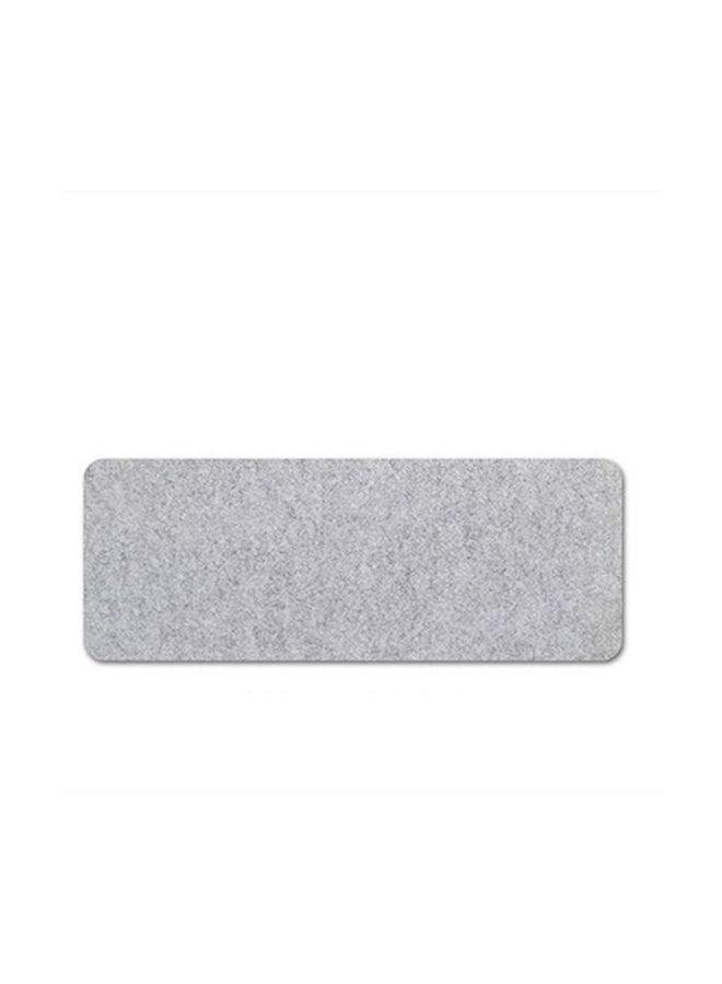 Loquat Extended Mat For Keyboard And Mouse For Apple iPad Grey - Image 1