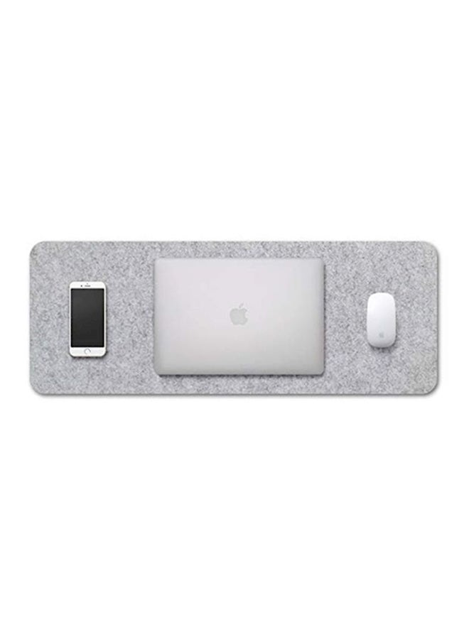 Loquat Extended Mat For Keyboard And Mouse For Apple iPad Grey - Image 2