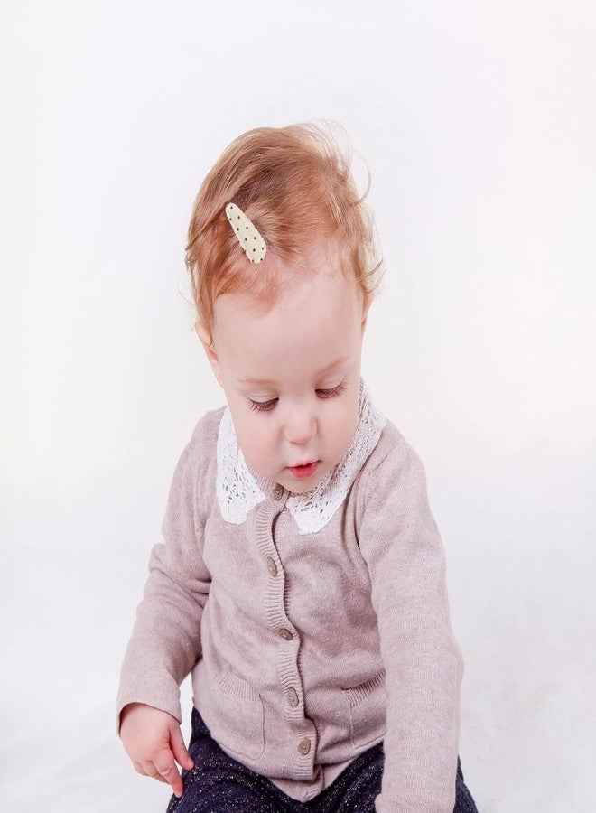 KIDOCHEESE 36PCS Baby Hair Clips Flower Patterns Toddler Hair Clips Mini Cute Baby Barrettes for Fine Hair Small Snap Clips Hair Accessories for Little Girls Infants Toddler - Image 3