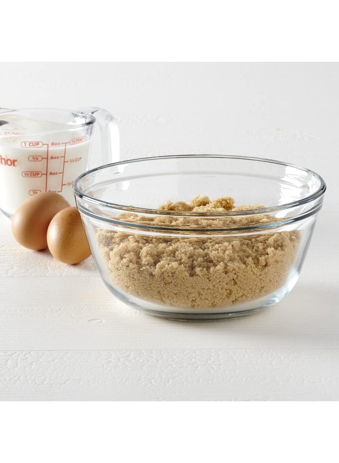 Anchor Hocking Glass Mixing Bowl, 1.5-Quart, Clear - Image 5