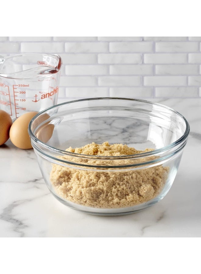 Anchor Hocking Glass Mixing Bowl, 1.5-Quart, Clear - Image 3