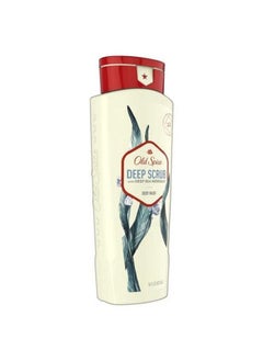Old Spice Body Wash Deep Scrub With Deep Sea Minerals 16 Fl Oz 16 Oz  - Image 3