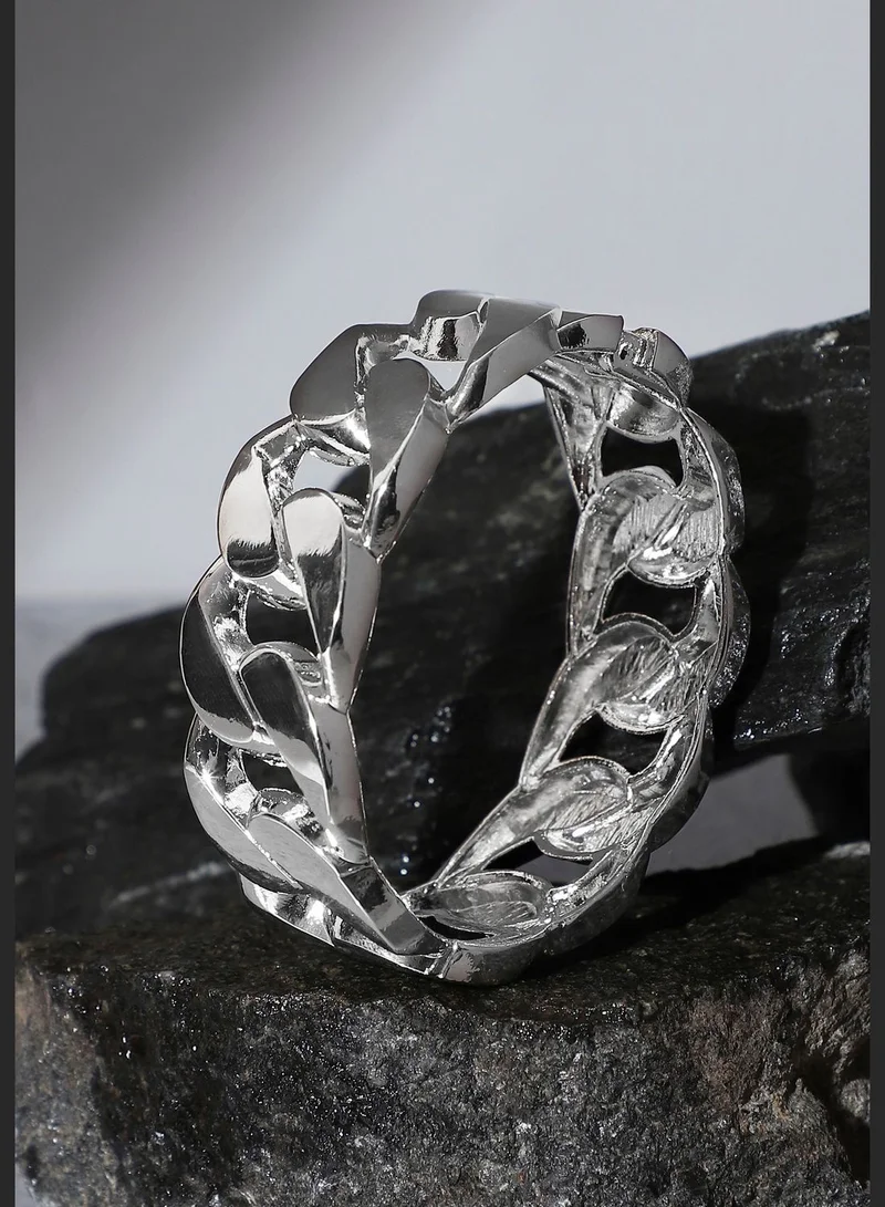 SOHI Silver Plated Designer Party Wear Bracelet For Women