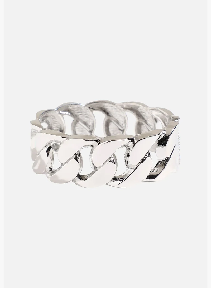 SOHI Silver Plated Designer Party Wear Bracelet For Women