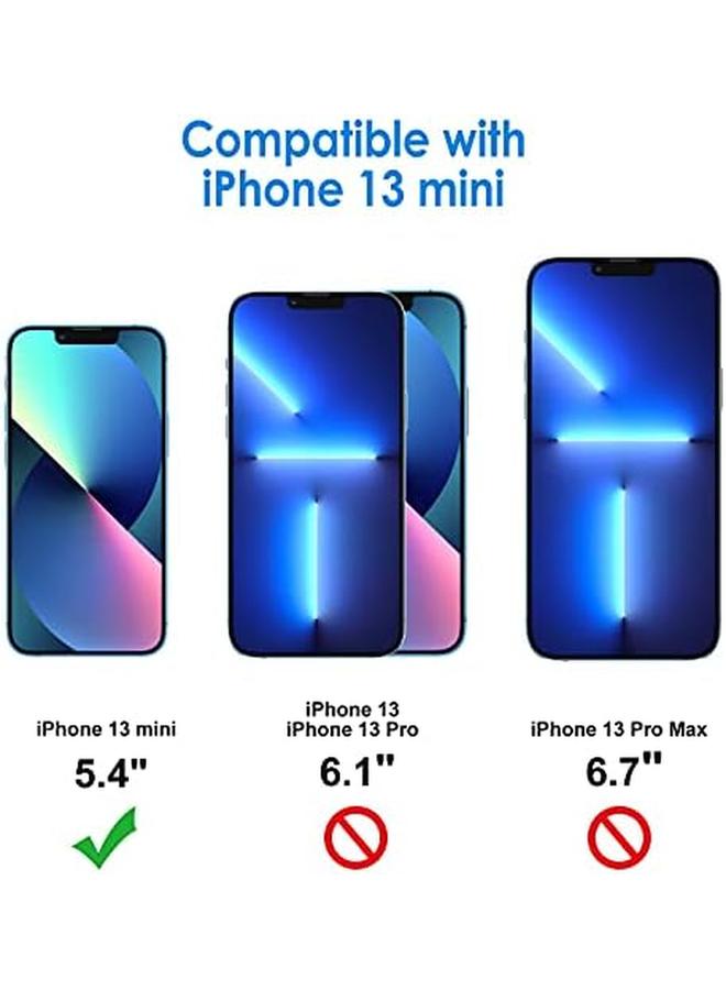 Jetech Screen Protector For Iphone 13 Mini 5.4 Inch Tempered Glass Film 3 Pack - Image 3
