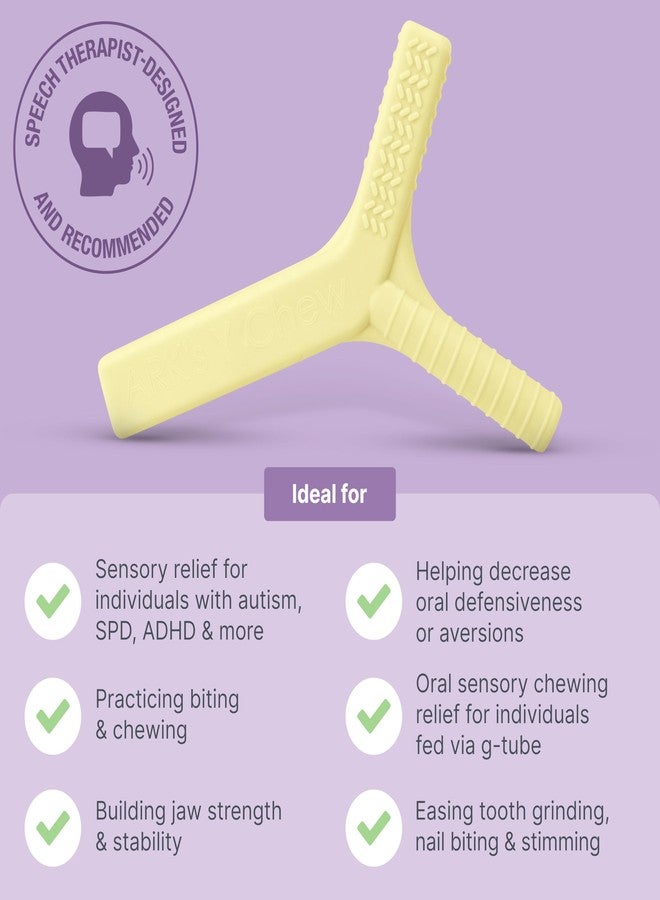 ARK's Y-Chew XT Oral Motor Chewy Tool (Orange) - Image 3