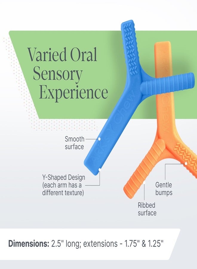 ARK's Y-Chew XT Oral Motor Chewy Tool (Orange) - Image 2