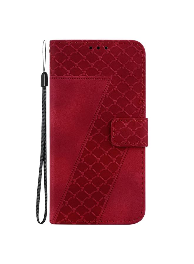 اس-توب جراب لهاتف Honor X6b مصنوع من الجلد المنقوش على شكل سبعة - Image 2