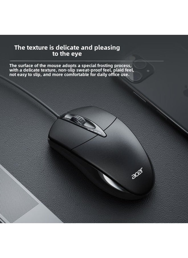 Generic AOC Computer Wired Mouse Business Office Game Home Desktop Notebook USB Mouse Spot Wholesale-Color:M119 Mouse  - Image 1