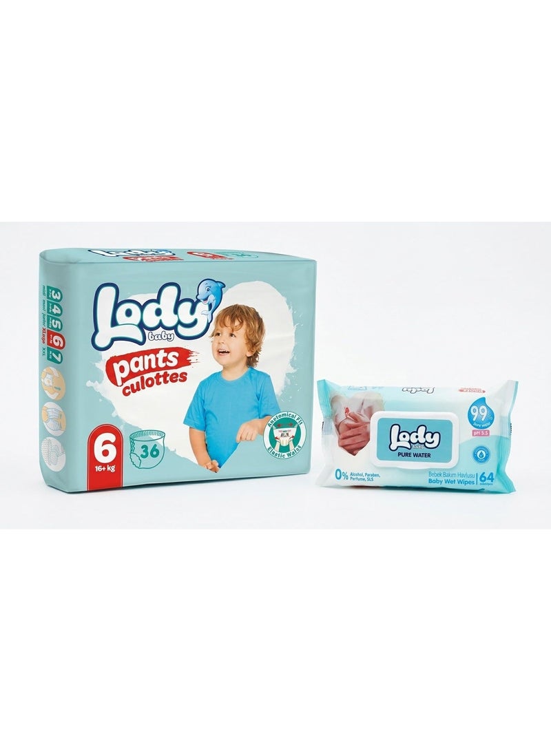 Lody Baby Turkish Pants pack of 36 size 6 - Image 1