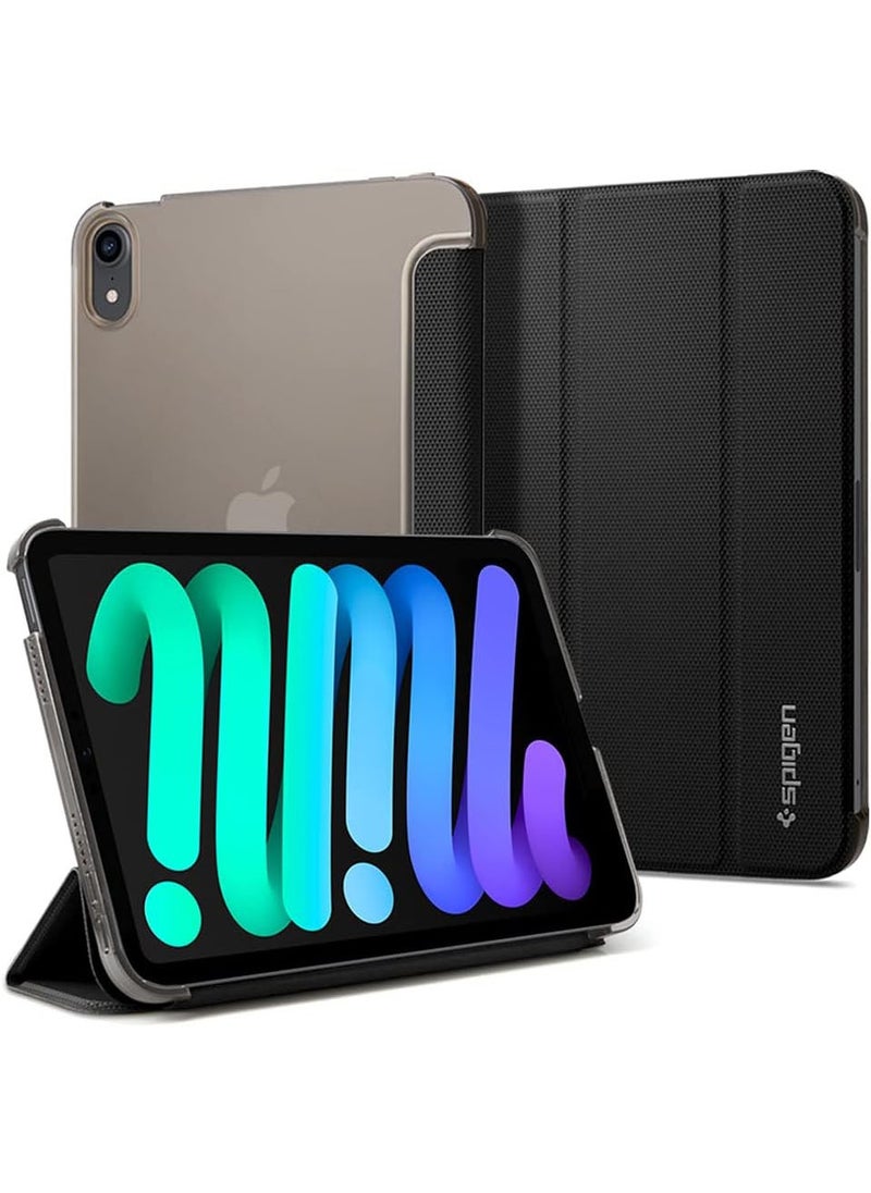 Spigen Liquid Air Folio for iPad Mini 7 (2024) / iPad Mini 6 (2021) case cover - Black  - Image 1