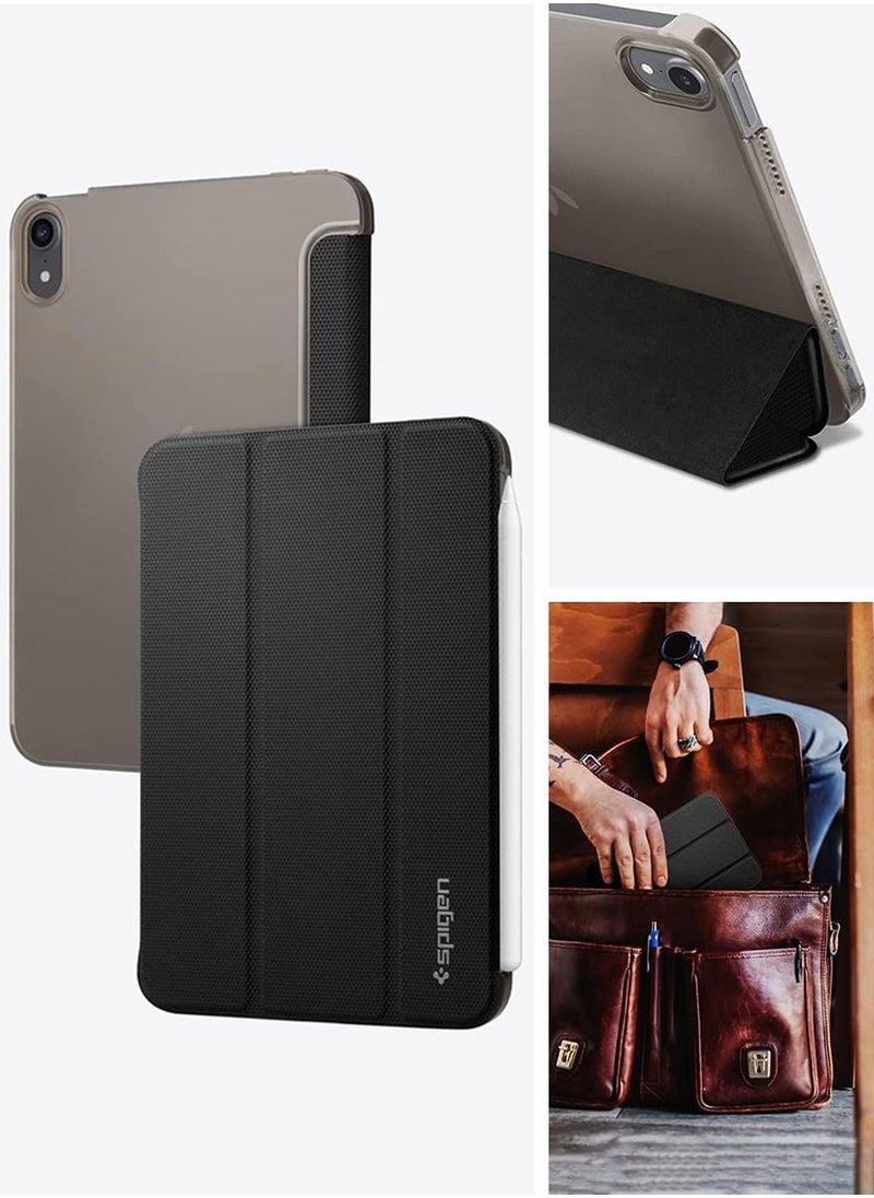 Spigen Liquid Air Folio for iPad Mini 7 (2024) / iPad Mini 6 (2021) case cover - Black  - Image 4