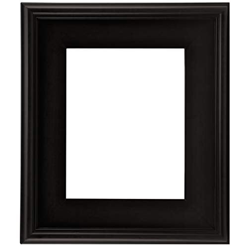 Creative Mark Plein Air Style Frame, Black, 8x10-3" Wide Moulding with 1/2" Rabbet Depth, Open Back W/O Glazing, Museum Quality, For Art Panels, Stretched Canvas, Pictures and More - Image 1